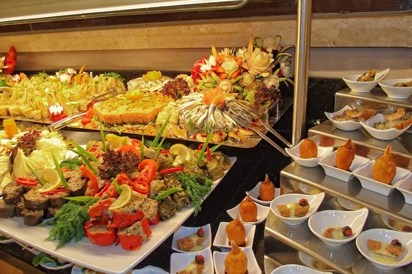 depositphotos 477858144 stock photo tasty food served hotel elegant
